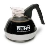 Jarra 64oz para cafetera VP17-2 de vidrio y base de acero inoxidable