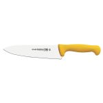 PROFESSIONAL: Cuchillo de Chef de 10" con Mango de Polipropileno Amarillo