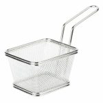 Cesta cuadrada para fritura de 4" x 3.25"