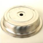 Cubierta de Acero Inox de 10 11/16" para platos 10 3/4"
