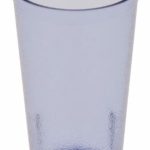Vaso Apilable Pebbled de Plástico SAN de 16 Onzas Azul