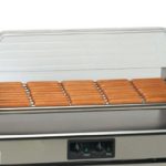 Maquina con parrila de rodillos para 45 hot dogs