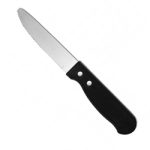 WRANGLER: Cuchillo de Carne con Mango de Polipropileno Negro de 9-3/4"