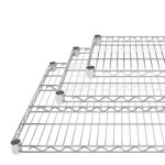 Estante Cromado de 4 Repisas y Poste de 24"x48"x71"