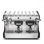 Máquina profesional p/café de 2 grupos 220V/60hz/1ph negro.
