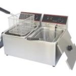 Freidor Eléctrico 2 Canastas de 8 Lts 120V/60Hz/1Ph