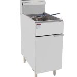 Freidor A Gas De 2 Canastas 40 Lbs Aceite