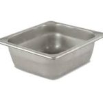 Pana para Baño Maria de Acero Inoxidable 1/6 de 2.5" de Profundidad