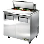 Mesa de Preparación de Ensaladas y Sándwich de 36" 115V/60Hz/1Ph