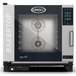 BAKERTOP: Horno Combinado para Panadería de 5 Bandejas 18"x26" a Gas 220V/60Hz/1Ph