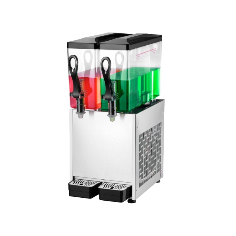 Dispensador de Jugos de 2 tanques de 10 litros 110V/60Hz/1Ph