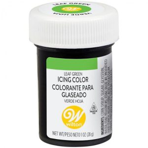 COLORANTE EN GEL COLOR VERDE HOJA; CAPACIDAD 28 GR