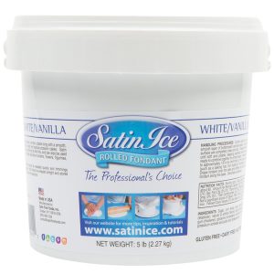 Cubeta de Fondant de Vainilla de 2 Lbs Blanco