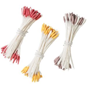 Estambre Para Flores rojo, amarillo y café (Set/30paq)