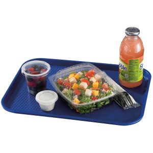Bandeja Rectangular Plástica de 12"x16" Azul