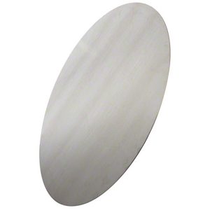 Sarten para pizza tipo disco sólido de aluminio 18"