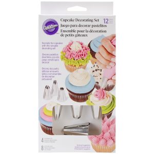 Set de duyas para decoración de pasteles, de 12 piezas.