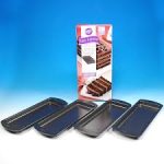 Molde de Acero  Rectangular de 4 Pza