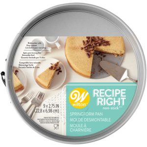 Molde de Acero Redondo Desmontable de 1Lb de 9 "