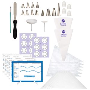 Kit básico para decoración incluye boquillas, mangas, acopladores