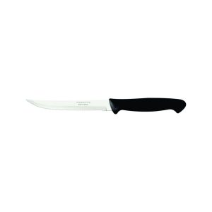 USUAL: Cuchillo de Carne de Mesa con Mango de Plástico Negro