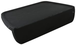 CAFELAT: Alfombra para Tamper de 8.3"x5.7" de Silicon Negro