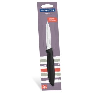 PLENUS: Cuchillo Mondador de 3" con Mango Negro