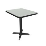 Top de mesa rectangular 24"x30 con banding negro