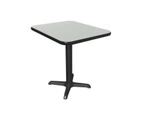 Top de mesa rectangular 24"x30 con banding negro