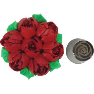 Boquilla Rusa para decorar pasteles AI.