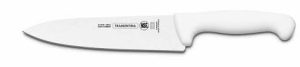 PROFESSIONAL: Cuchillo de Chef de 10" con Mango de Polipropileno Blanco