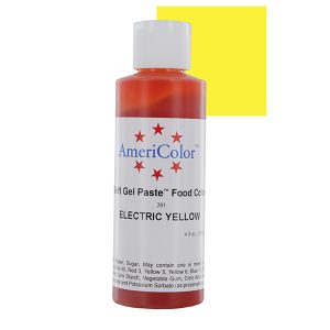 Colorante en Gel de 4.5 Onzas Amarillo Eléctrico
