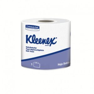 30225871 Papel higienico kleenex rollo doble hoja, 247x450- Unidad