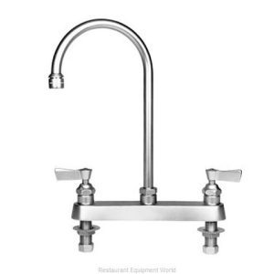 Llave para fregadero, con cuello de ganso giratorio de 12"