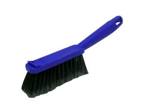 Cepillo para limpiar polvo color azul, plástico