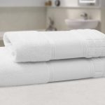 PIANO TERRY: TOALLA FACIAL 13"X13" BLANCA