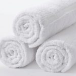 CLASSIC DOBBY TERRY: Toalla de Baño 27"x54" Blanca