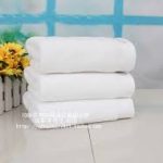 CLASSIC DOBBY TERRY: Toalla Facial 13"x13" Blanca