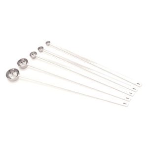 Cucharon de medida 1/4 cuchara con mango de 14" acero inoxidable