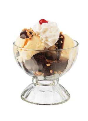 Copa de Helado en Forma de Bowl de 17 Onzas