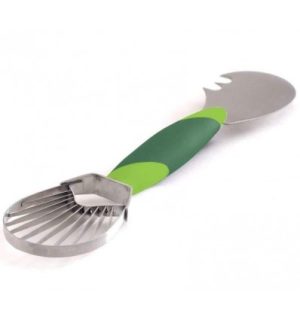 Herramienta para cortar, picar y rebanar  27.9" de acero inoxidable y santopreno