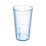 Vaso apilable azul celeste de SAN 12 Oz