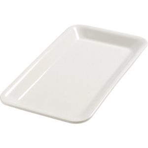 Bandeja de melamina. Blanco
