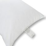 ULTRA DOWN: Almohada King de 55 Onzas Fibra Siliconeada y Forro 100% Algodón de 20"x36"