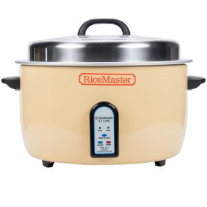 Arrocera Comercial Eléctrica de 55 Tazas de Arroz Crudo/110 Tazas Cocinado 220V/60Hz/1Ph