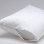 Protector de Almohada Estándar con Zipper 21"x27" Blanco