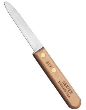 Cuchillo 7" de acero inoxidable y mango de madera