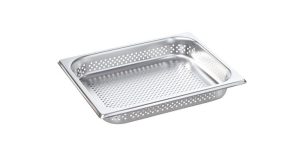Contenedor Perforado de Acero Inoxidable 55 mm profundidad 1/2 GN (325x265mm)