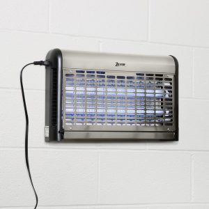 Lámpara atrapa moscas, con voltaje de 30 W, acero Inoxidable