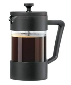 Prensa Francesa de 5 Tazas o 20 Onzas de Borosilicato Negro
